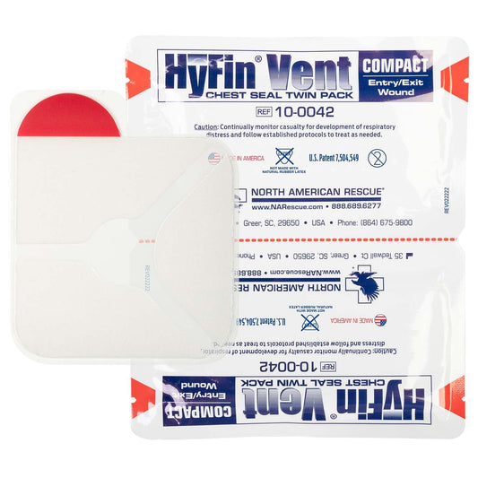 HyFin Compact Chest Seal- Twin Pack Vented